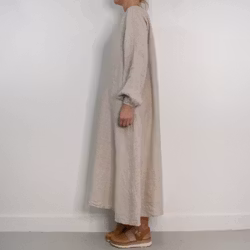 Linneklänning BEIGE