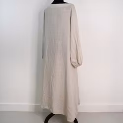 Linneklänning BEIGE