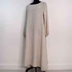Linneklänning BEIGE