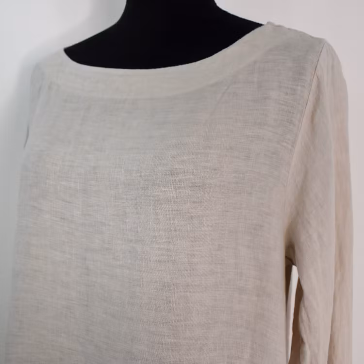 Linneklänning BEIGE