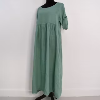 Linneklänning med Fickor LAGO