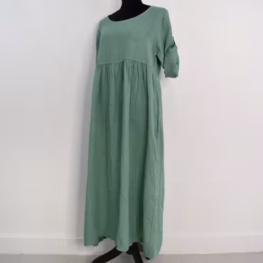 Linneklänning med Fickor LAGO