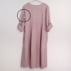 ANDRASORTERING Sweatshirtklänning ROSA S/M
