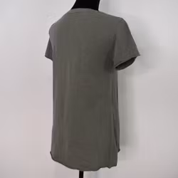 SECOND HAND T-shirt KAKI S/M - Lo-ika