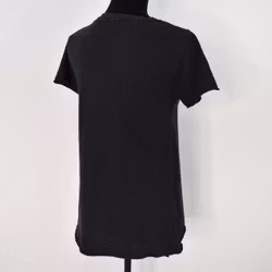 SECOND HAND T-shirt SVART S/M - Lo-ika