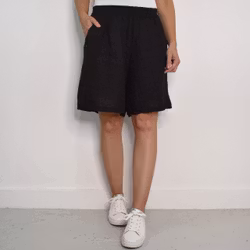 Linneshorts Lindy SVART - Mix By Heart