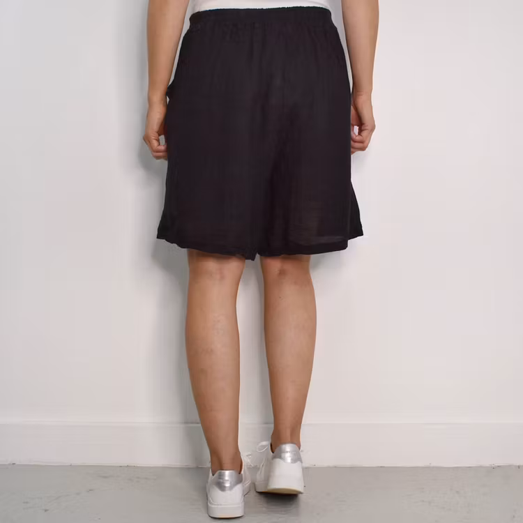 Linneshorts Lindy SVART - Mix By Heart