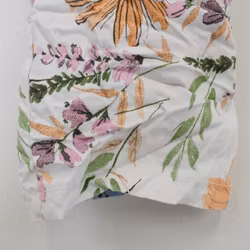 Stretchig Byxa Josefine Blommig VIT - Marta du Chateau