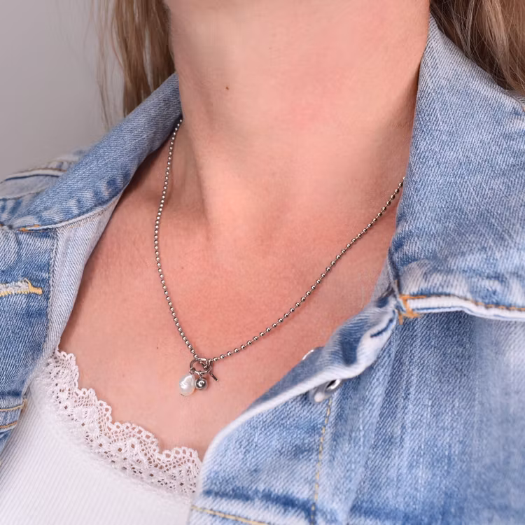 Halsband Jamia SILVER - Marta du Chateau