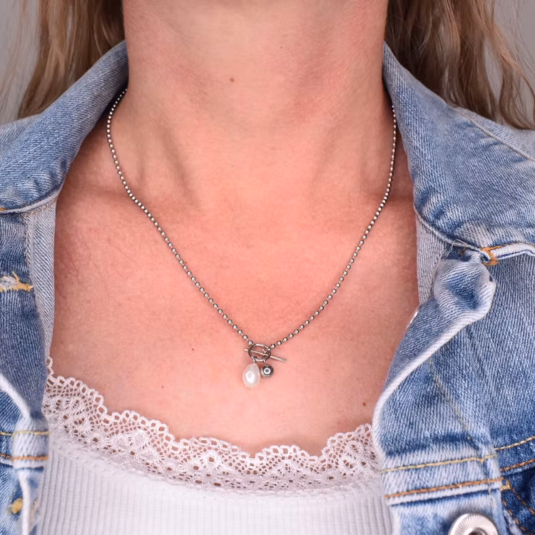 Halsband Jamia SILVER - Marta du Chateau