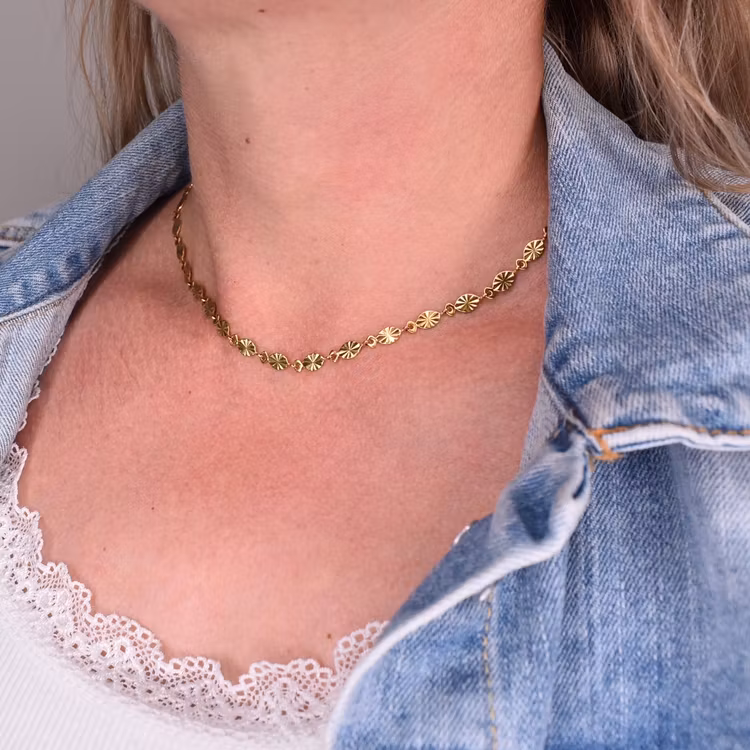 Halsband Jaimee GULD - Marta du Chateau