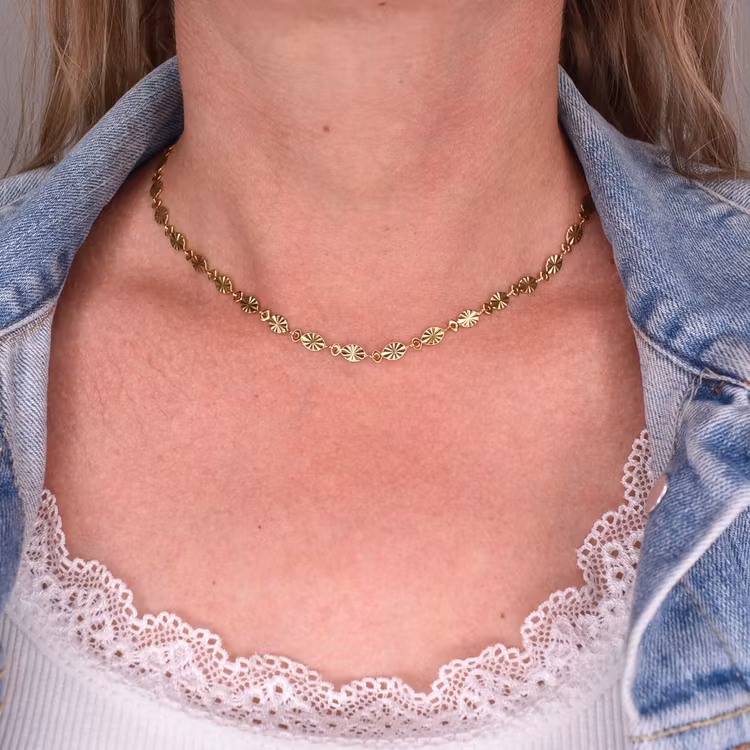 Halsband Jaimee GULD - Marta du Chateau