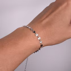Armband Jade SILVER - Marta du Chateau