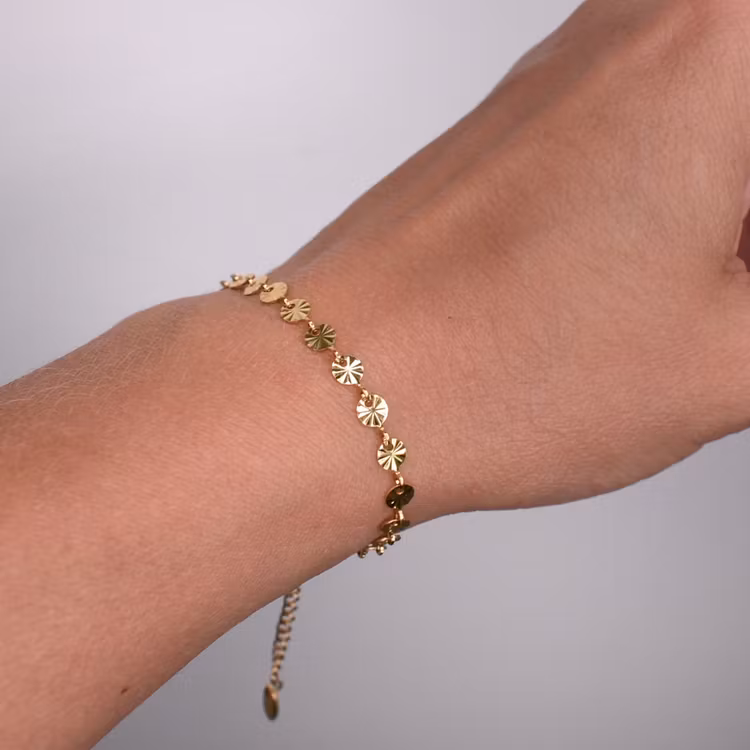 Armband Jade GULD - Marta du Chateau