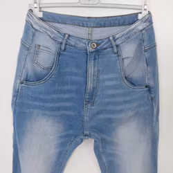 Jeans Baggy BLÅ - 3D Denim