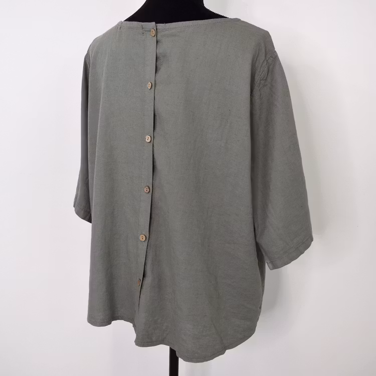 Blus Hilda MILITARY - Marta du Chateau