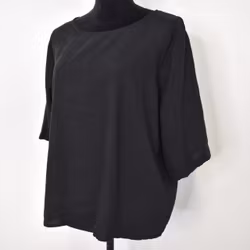 Blus Hilda SVART - Marta du Chateau