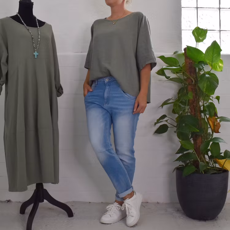 Blus Hilda MILITARY - Marta du Chateau