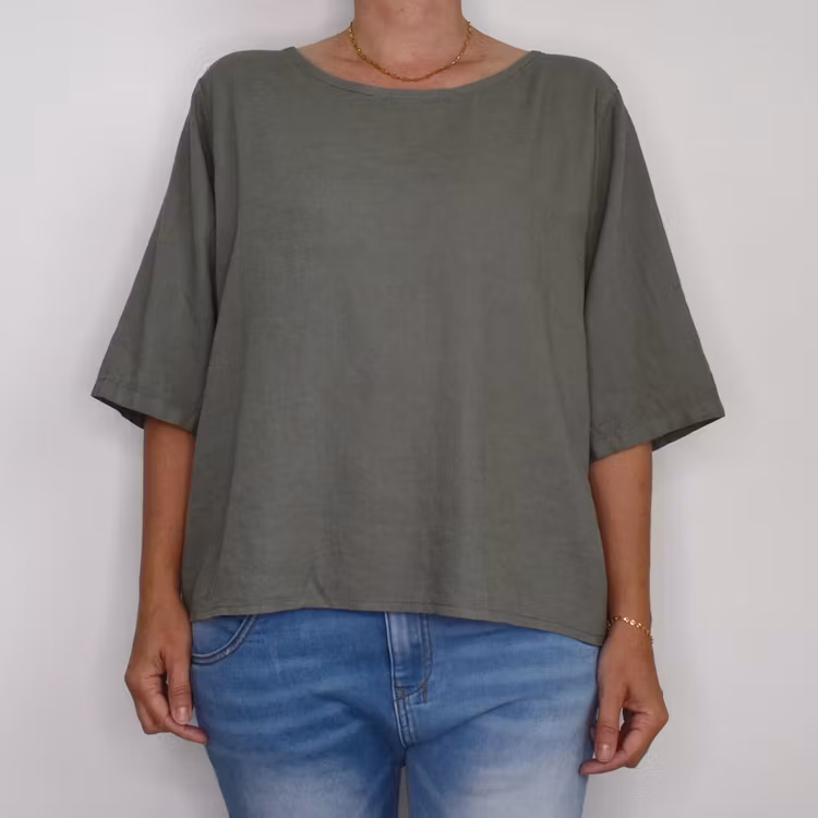 Blus Hilda MILITARY - Marta du Chateau