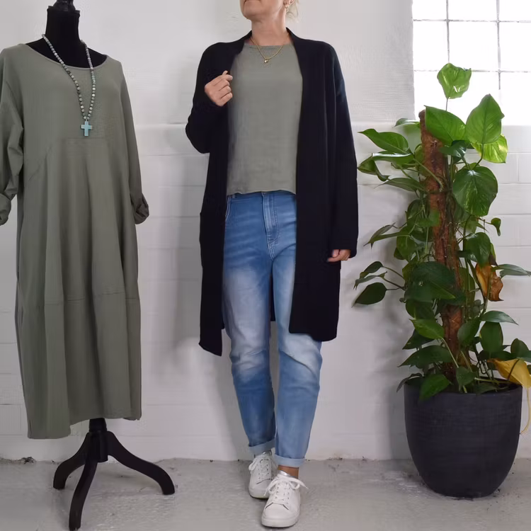 Blus Hilda MILITARY - Marta du Chateau