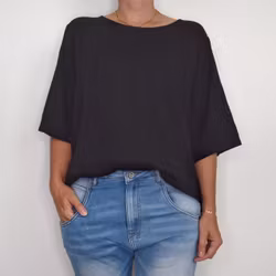 Blus Hilda SVART - Marta du Chateau