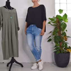 Blus Hilda SVART - Marta du Chateau