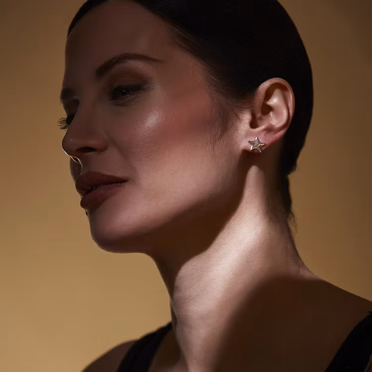 Örhänge Kim GULD - The Moshi