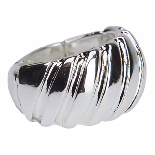 Elastisk ring Lina SILVER - The Moshi
