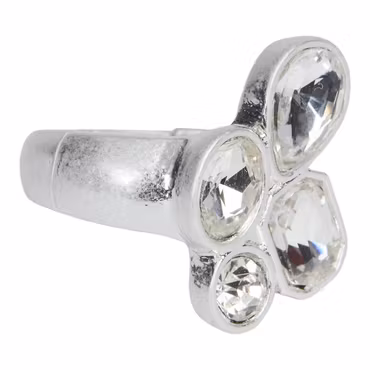 Elastisk ring Ava SILVER - The Moshi