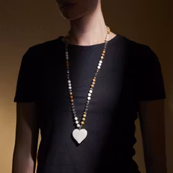 Halsband Eloise BEIGE - The Moshi