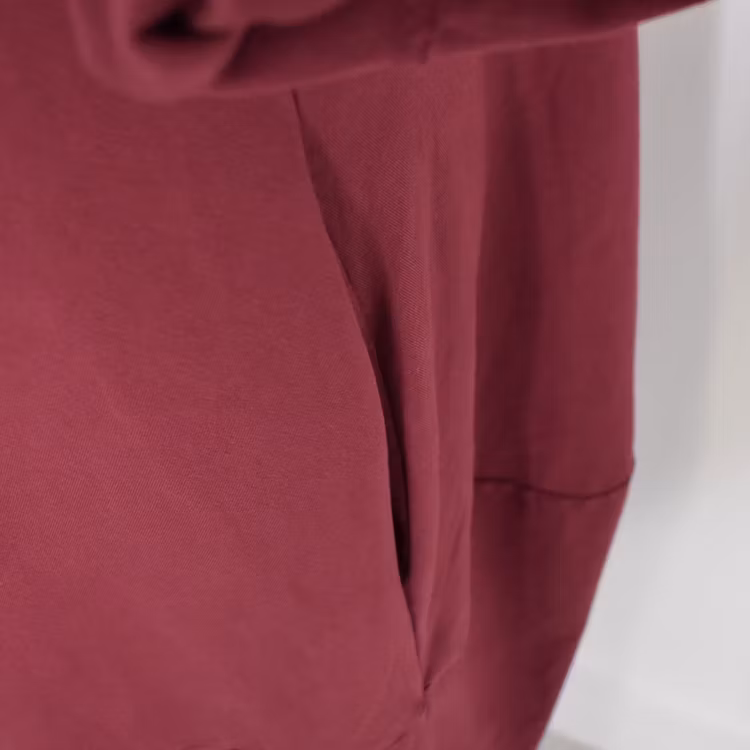 Sweatshirtklänning WINE