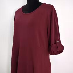 Sweatshirtklänning WINE