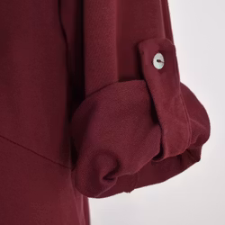 Sweatshirtklänning WINE
