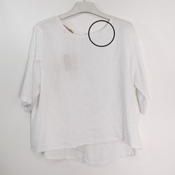 ANDRASORTERING Blus Hilda VIT S/M - Marta du Chateau
