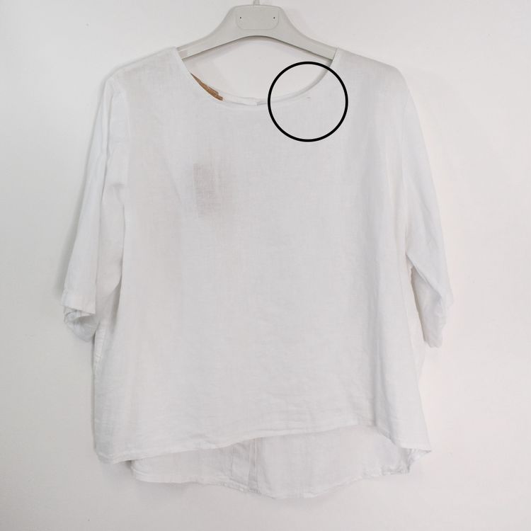 ANDRASORTERING Blus Hilda VIT S/M - Marta du Chateau