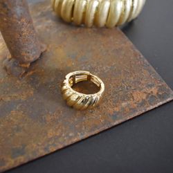 Elastisk ring Lina GULD - The Moshi