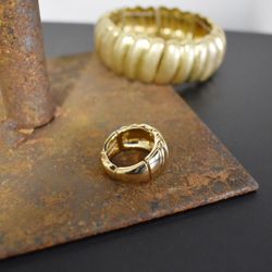 Elastisk ring Lina GULD - The Moshi