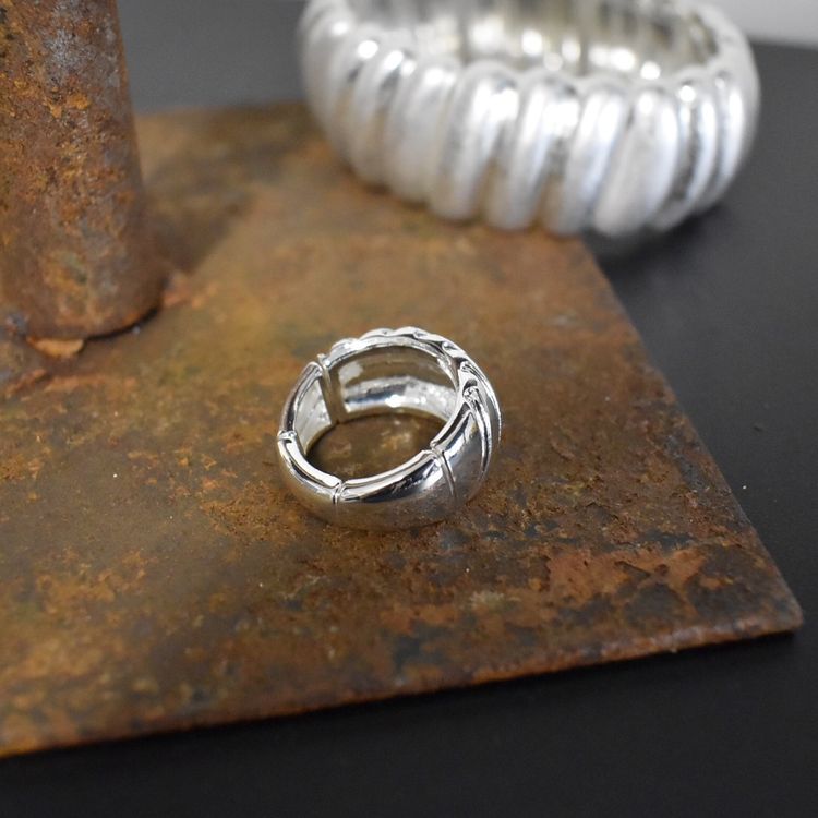 Elastisk ring Lina SILVER - The Moshi
