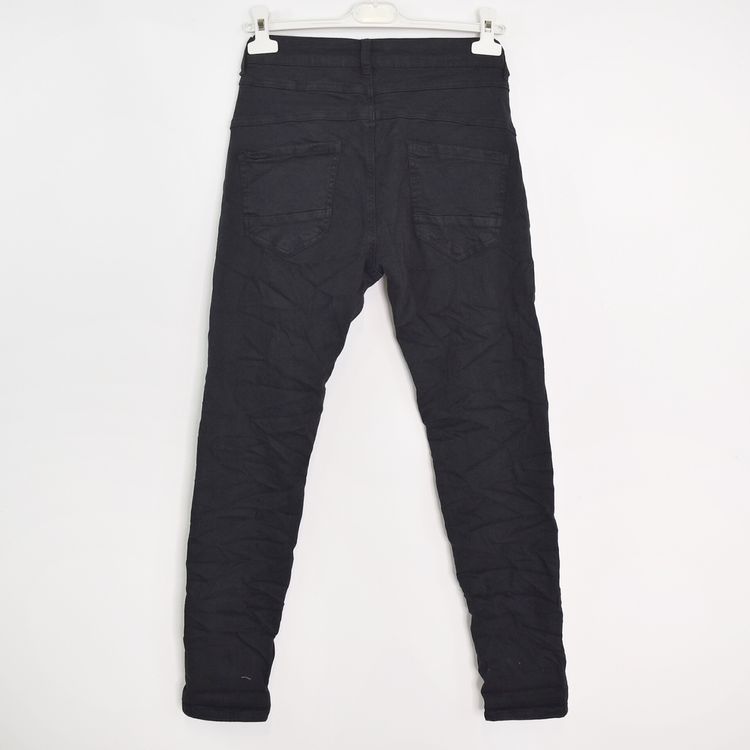 Jeans med Knappar SVART - 3D Denim