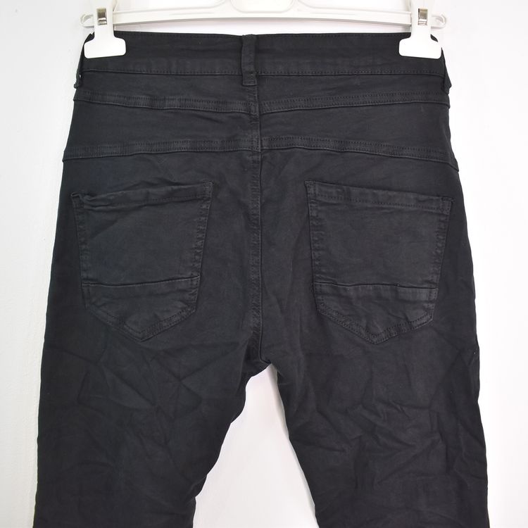 Jeans med Knappar SVART - 3D Denim