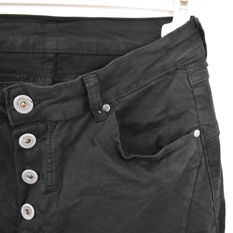 Jeans med Knappar SVART - 3D Denim