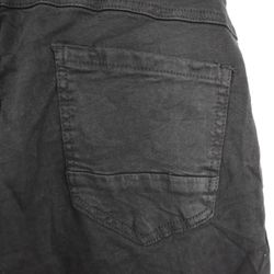 Jeans med Knappar SVART - 3D Denim