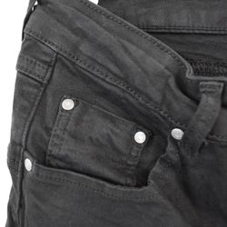 Jeans med Knappar SVART - 3D Denim
