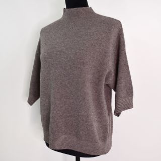 Tröja Halvpolo TAUPE