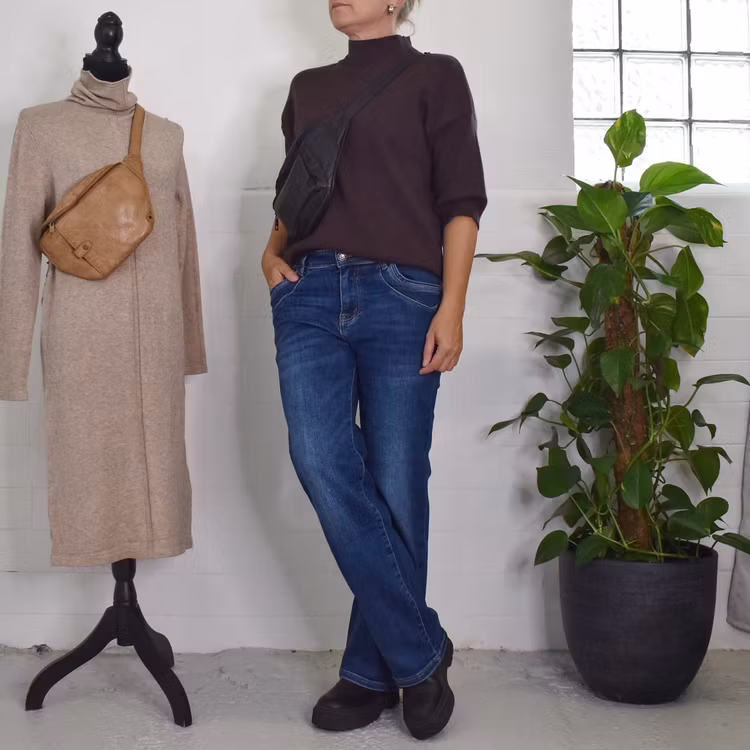 Jeans Aluna BLÅ - Marta du Chateau