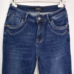 Jeans Aluna BLÅ - Marta du Chateau