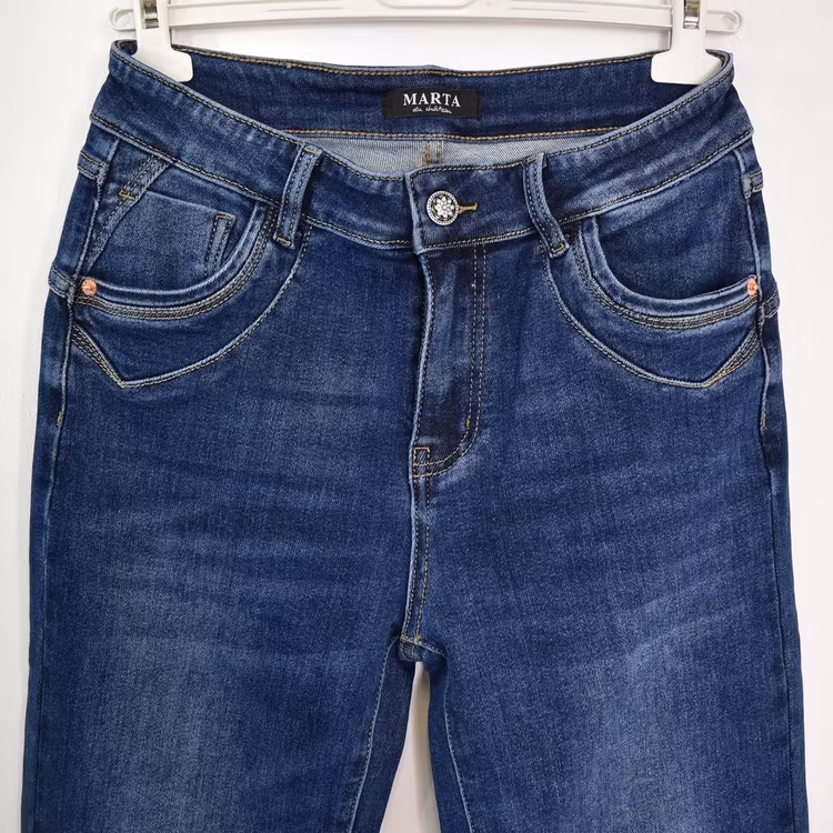 Jeans Aluna BLÅ - Marta du Chateau