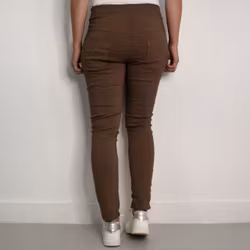 Stretchig Byxa Alva MÖRK TAUPE