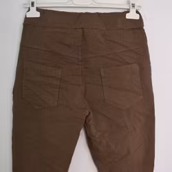 Stretchig Byxa Alva MÖRK TAUPE