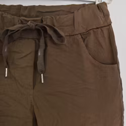 Stretchig Byxa Alva MÖRK TAUPE